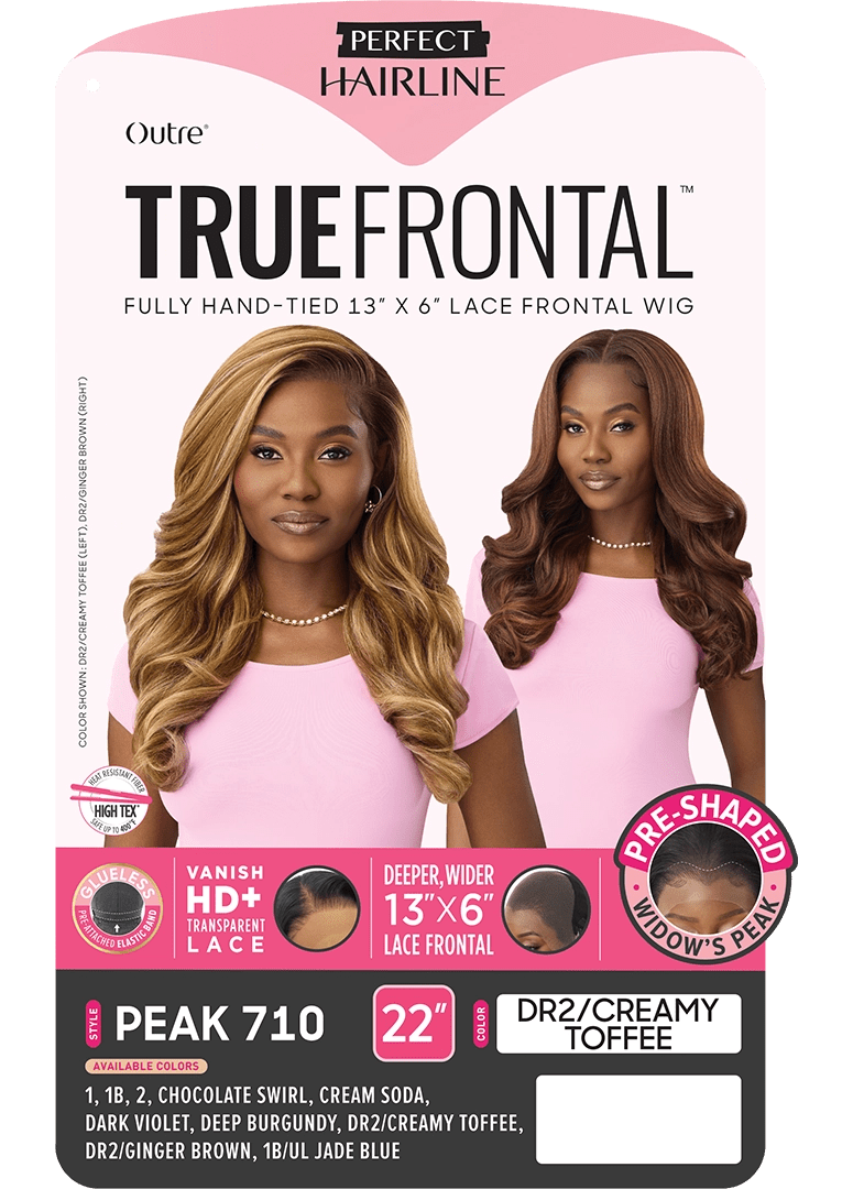 Outre Perfect Hairline True Frontal 13x6 HD Lace Front Wig - Peak 710 thumbnail 6