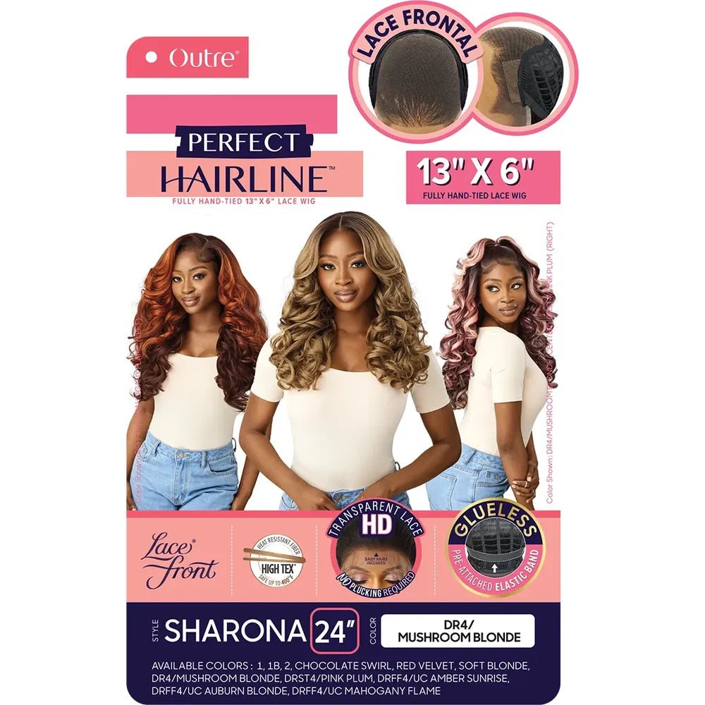 Outre Perfect Hairline 13x6 Synthetic HD Lace Front Wig - Sharona thumbnail 6