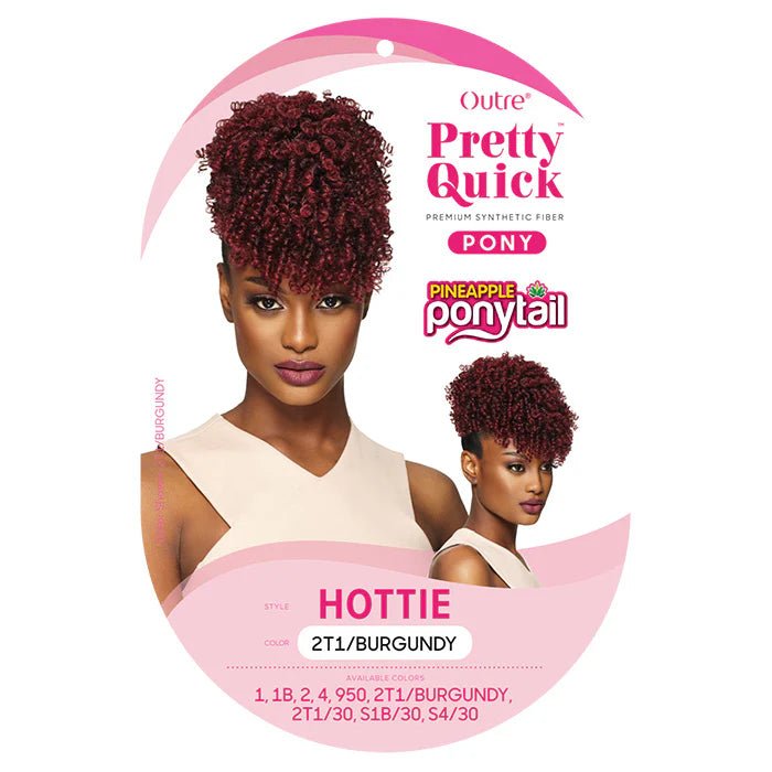 Outre Pretty Quick Pineapple Ponytail – Hottie thumbnail 4