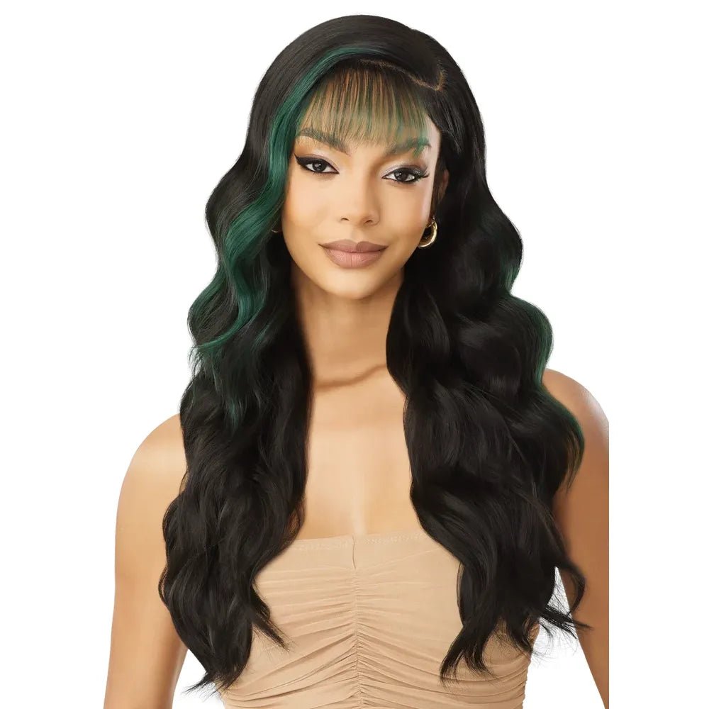 Outre SleekLay Part Synthetic HD Lace Front Wig - Nailani thumbnail 2