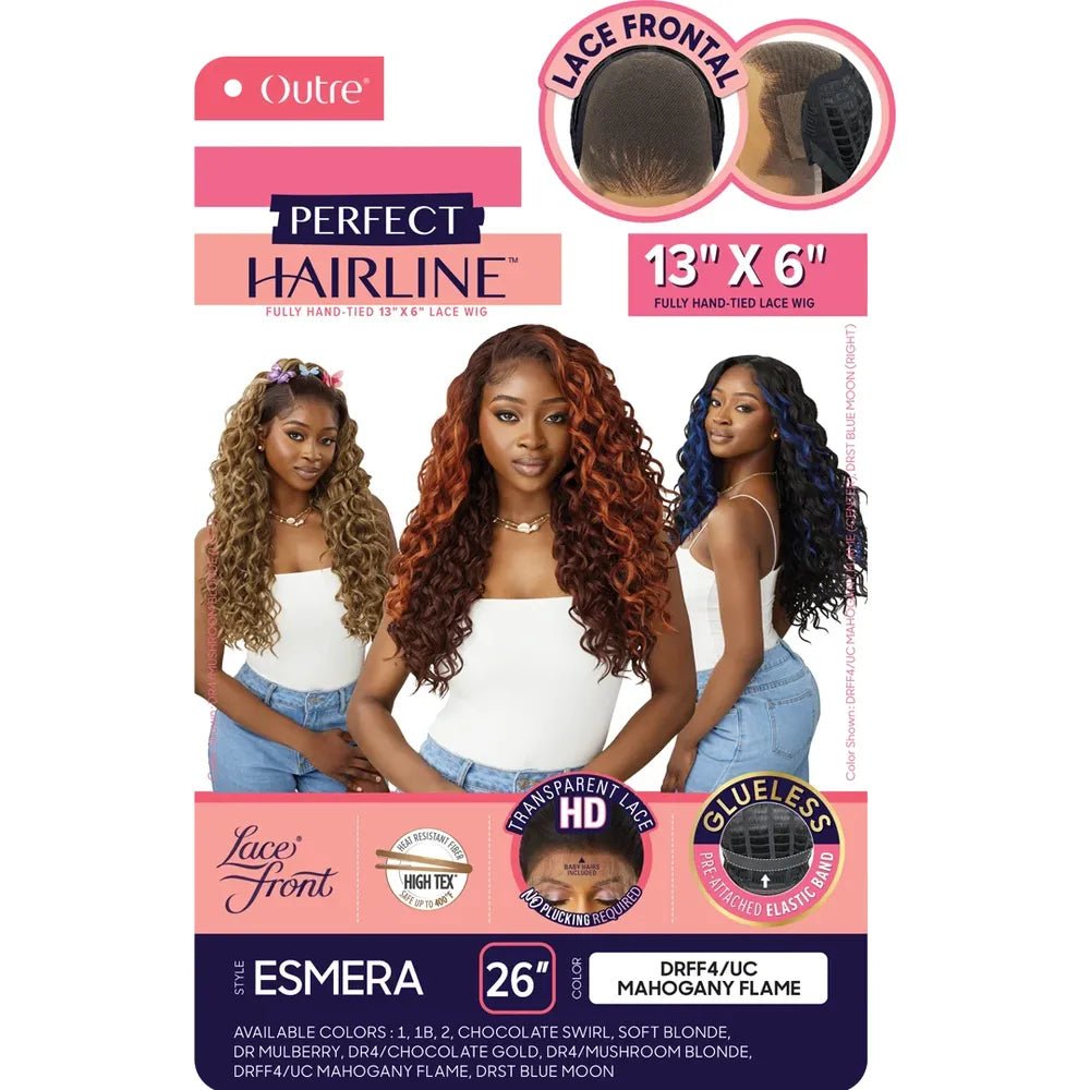 Outre Perfect Hairline 13x6 HD Lace Front Wig - Esmera thumbnail 7
