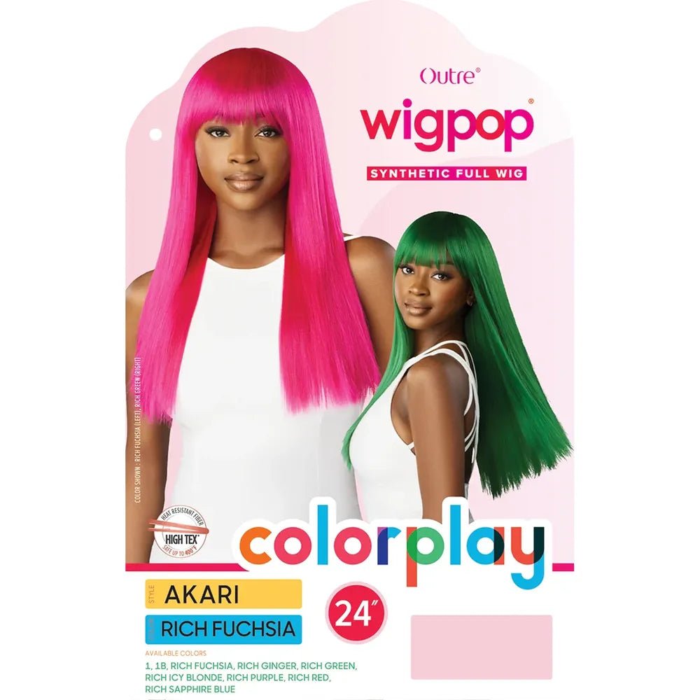 Outre Wigpop Color Play Synthetic Full Wig - Akari thumbnail 10