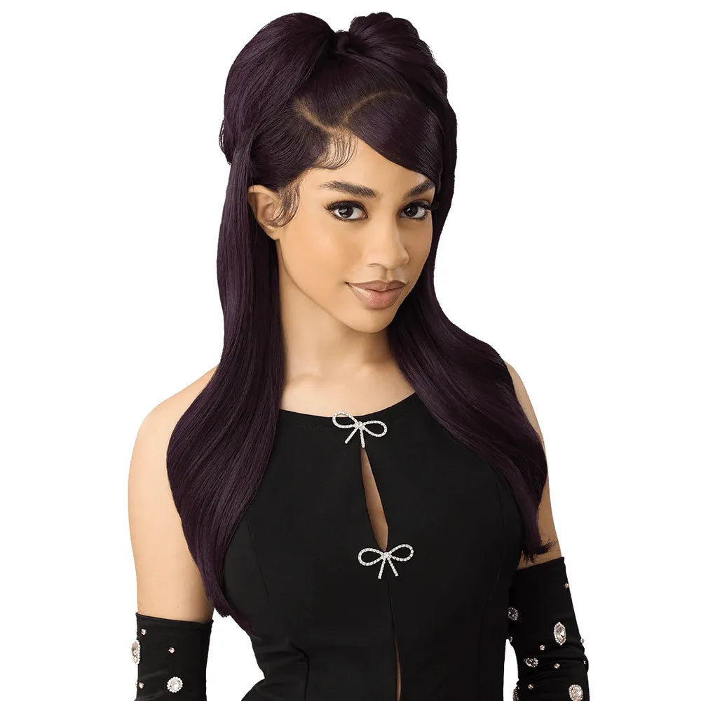 Outre Perfect Hairline True Frontal 13x6 HD Lace Front Wig - Peak 708 thumbnail 3