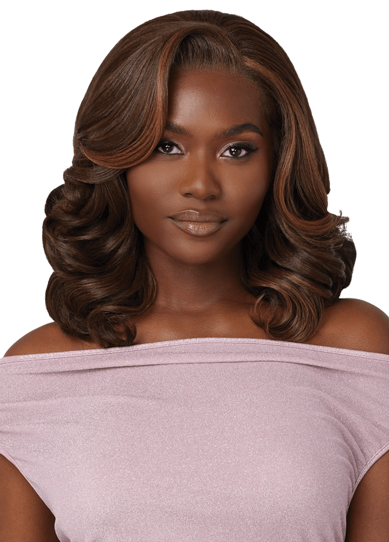 Outre Perfect Hairline Swoop Series HD Lace Front Wig - SWOOP 6 thumbnail 2