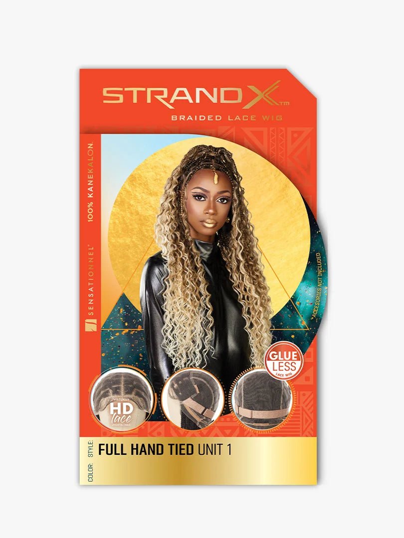Sensationnel Strand X Braided Full Hand-Tied Lace Wig - Unit 1 thumbnail 3