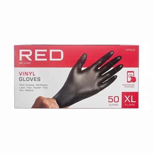 Black Vinyl Gloves 50 pcs thumbnail 4