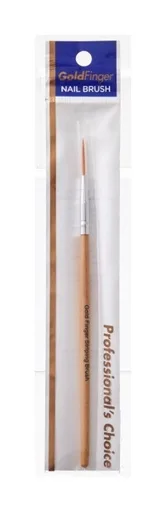 GOLD FINGER NAIL DESIGN BRUSH alternate