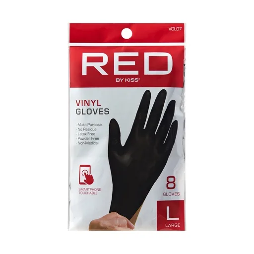 Black Vinyl Gloves 8pcs thumbnail 3