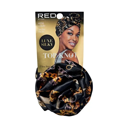 Luxe Silky Top Knot Turban thumbnail 5