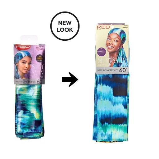 Silky Satin Wrap Scarf thumbnail 2