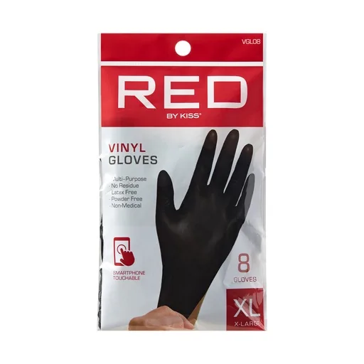 Black Vinyl Gloves 8pcs thumbnail 4
