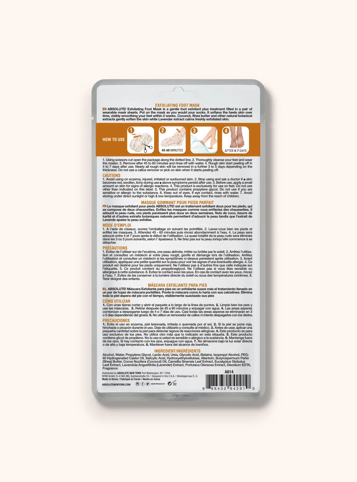 Exfoliating Foot Mask thumbnail 7