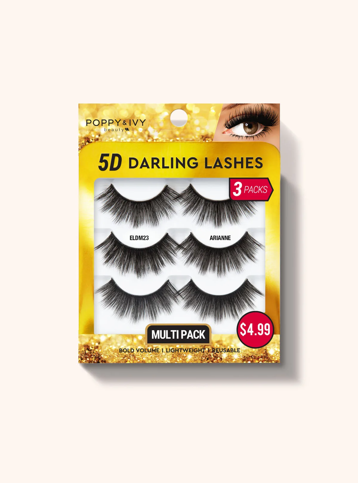 5D Darling Lashes - 3 Pairs thumbnail 24