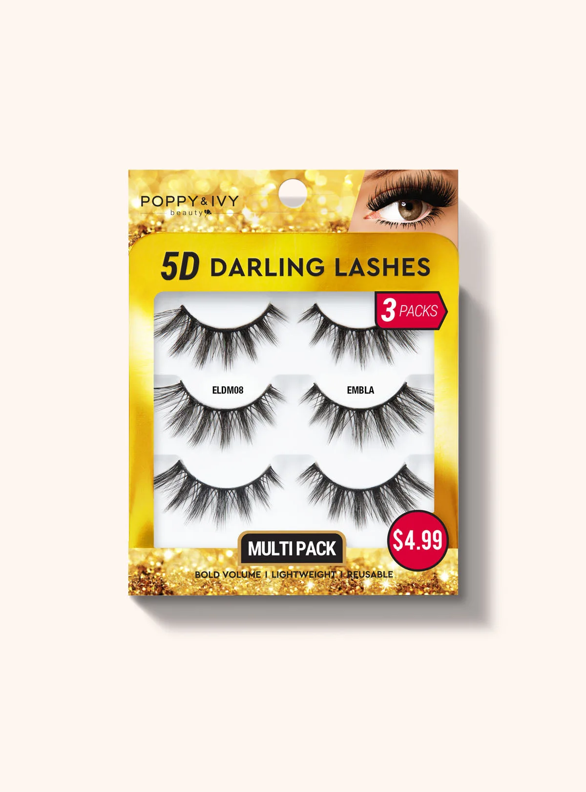 5D Darling Lashes - 3 Pairs thumbnail 9