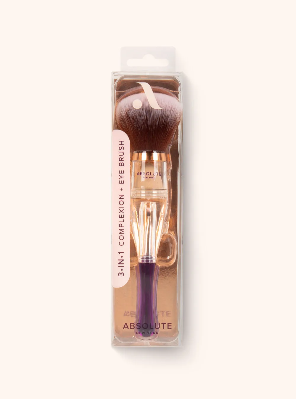 3-in-1 Complexion + Eye Brush | Multi-Purpose Makeup Brush thumbnail 3