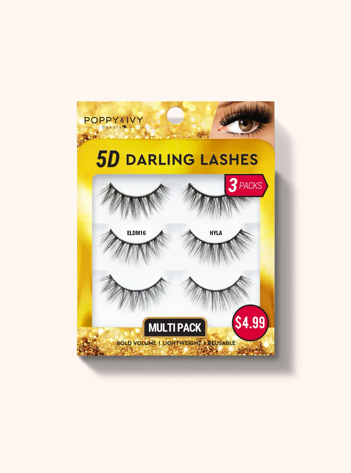 5D Darling Lashes - 3 Pairs thumbnail 17