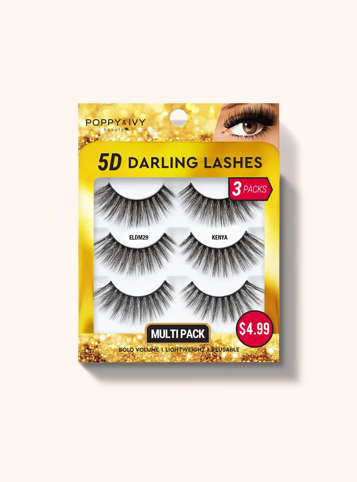 5D Darling Lashes - 3 Pairs thumbnail 30