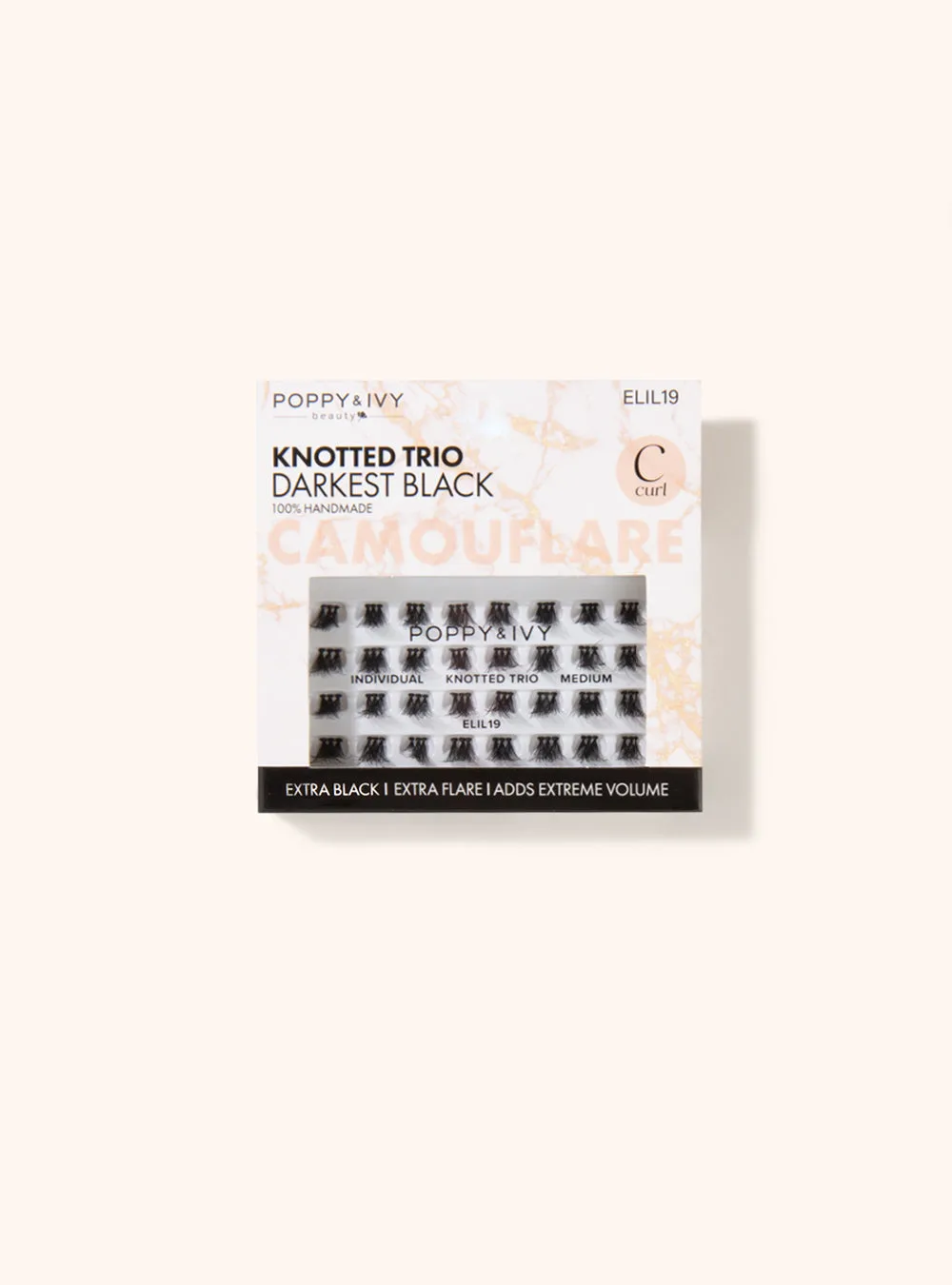 Camouflare Knotted Trio Individual Lash thumbnail 3