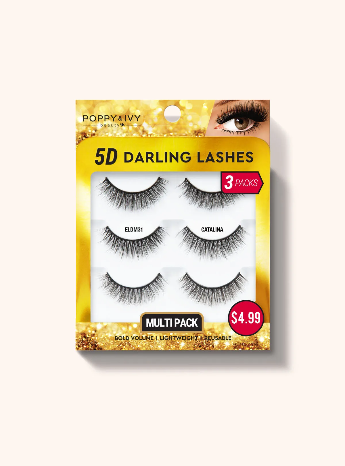 5D Darling Lashes - 3 Pairs thumbnail 32