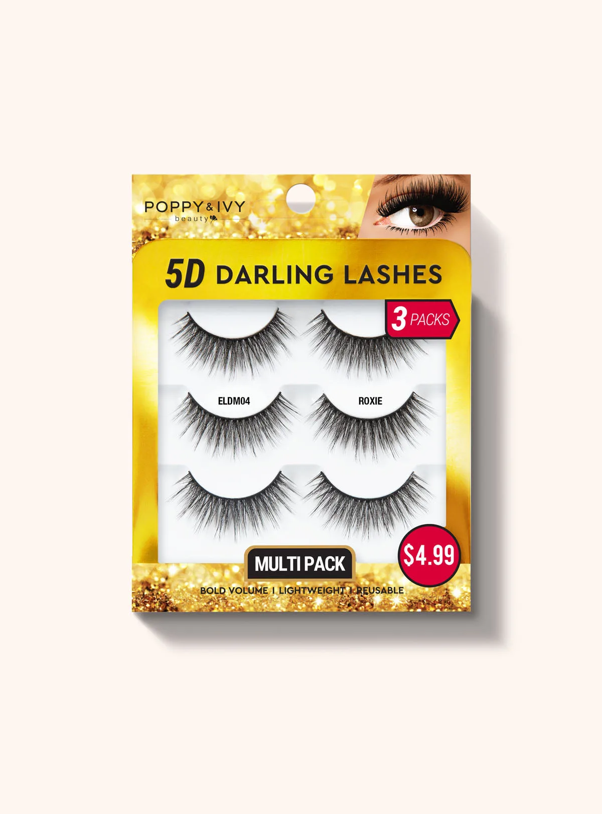 5D Darling Lashes - 3 Pairs thumbnail 5