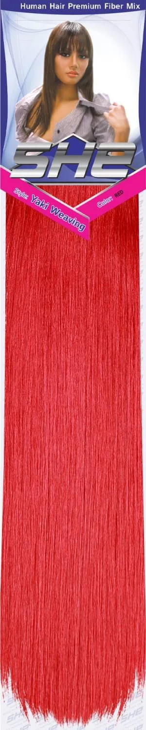 SHE Yaki 100% Human Hair Blend - Straight thumbnail 29