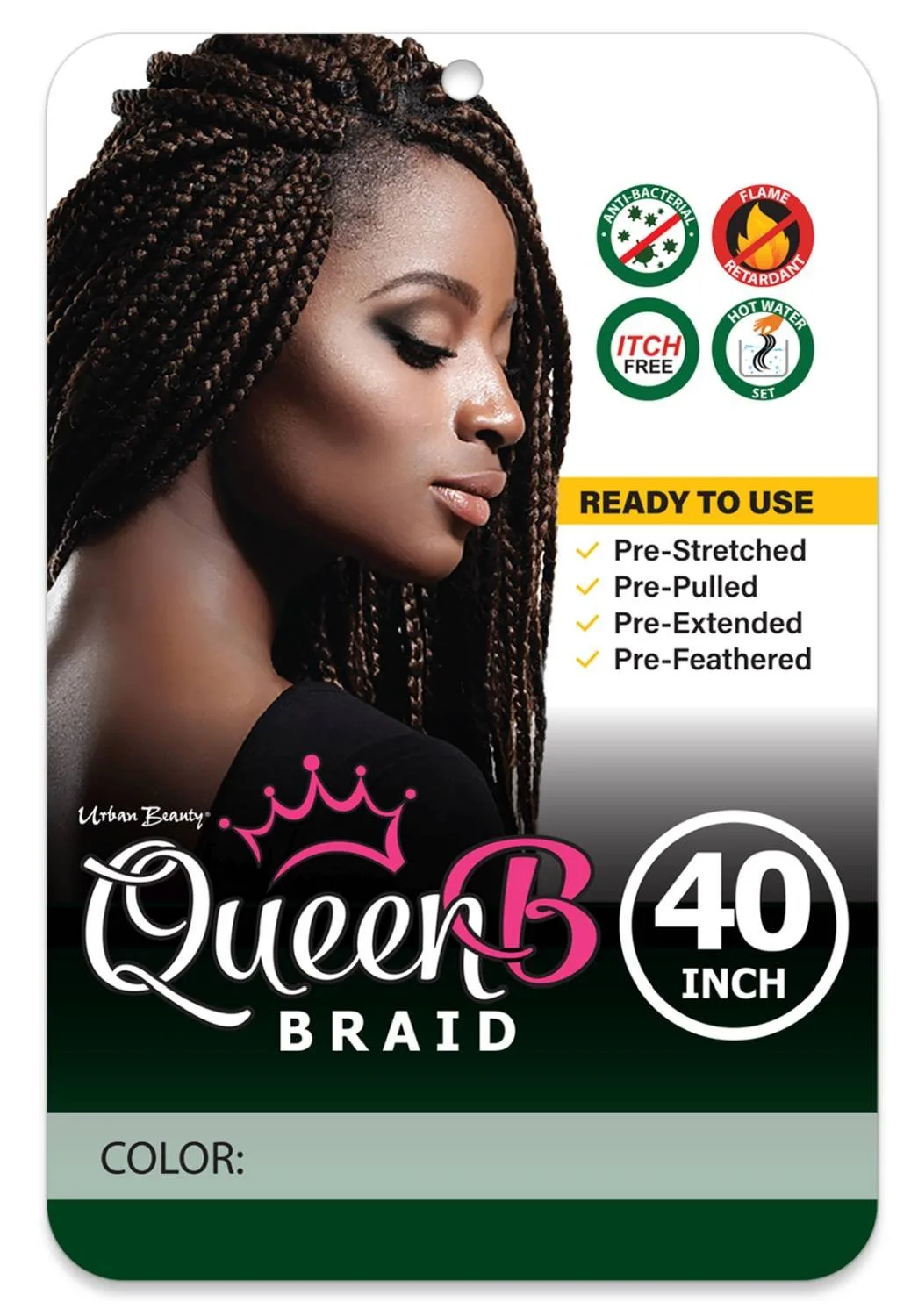 Queen B Pre-Stretched 4X 40IN