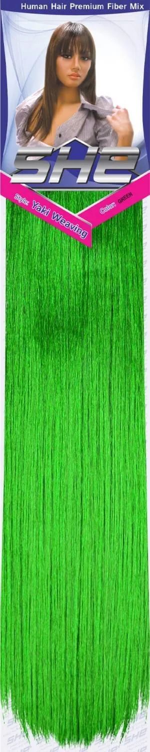 SHE Yaki 100% Human Hair Blend - Straight thumbnail 47