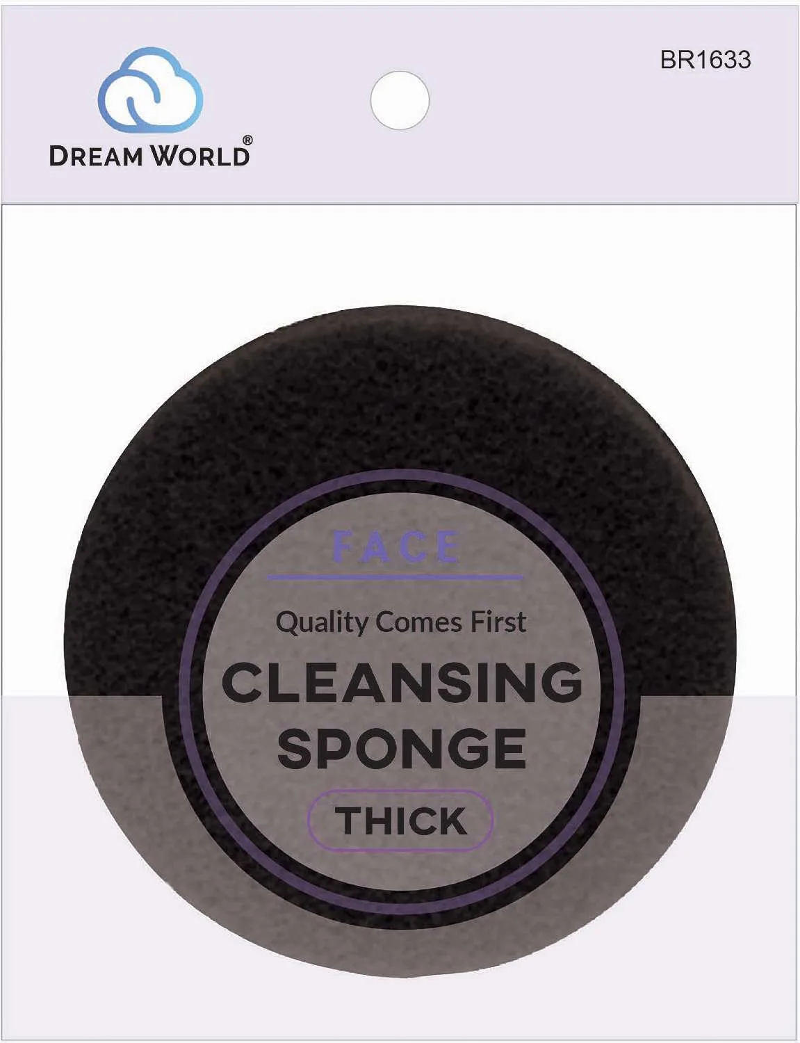 DREAM C/SPONGE RUBBER BLACK THICK