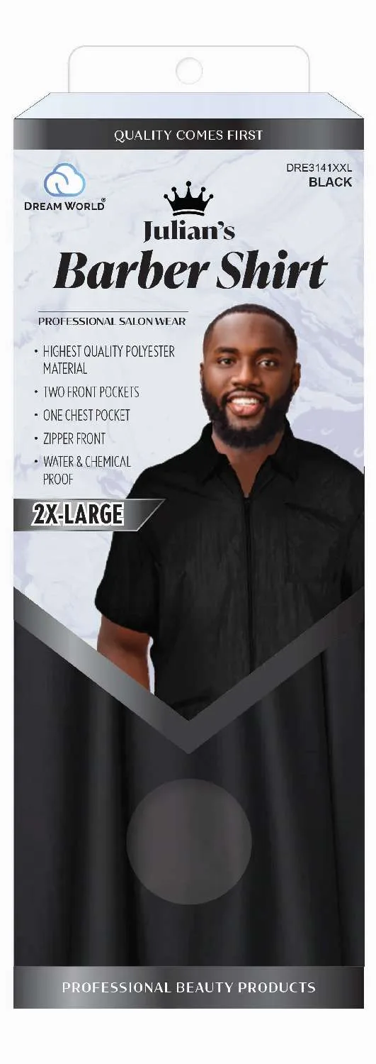 DREAM S/W-BARBER SHIRT BLACK XX-LA