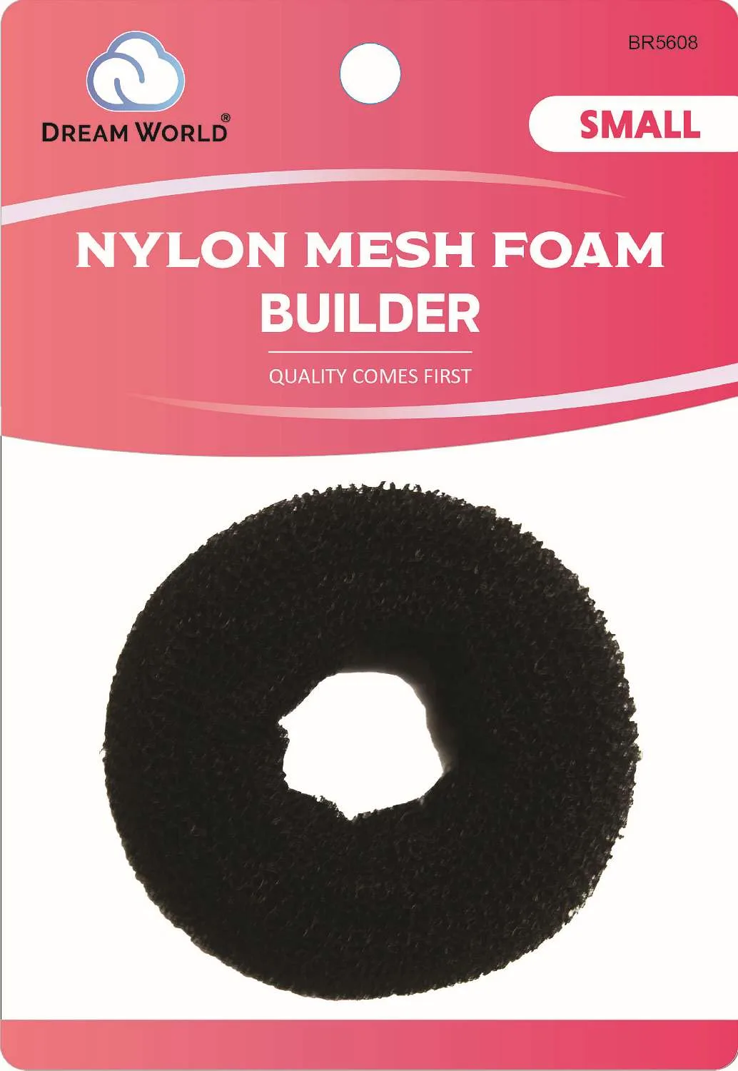 DREAM FOAM NYLON MESH HAIR BUN SMALL