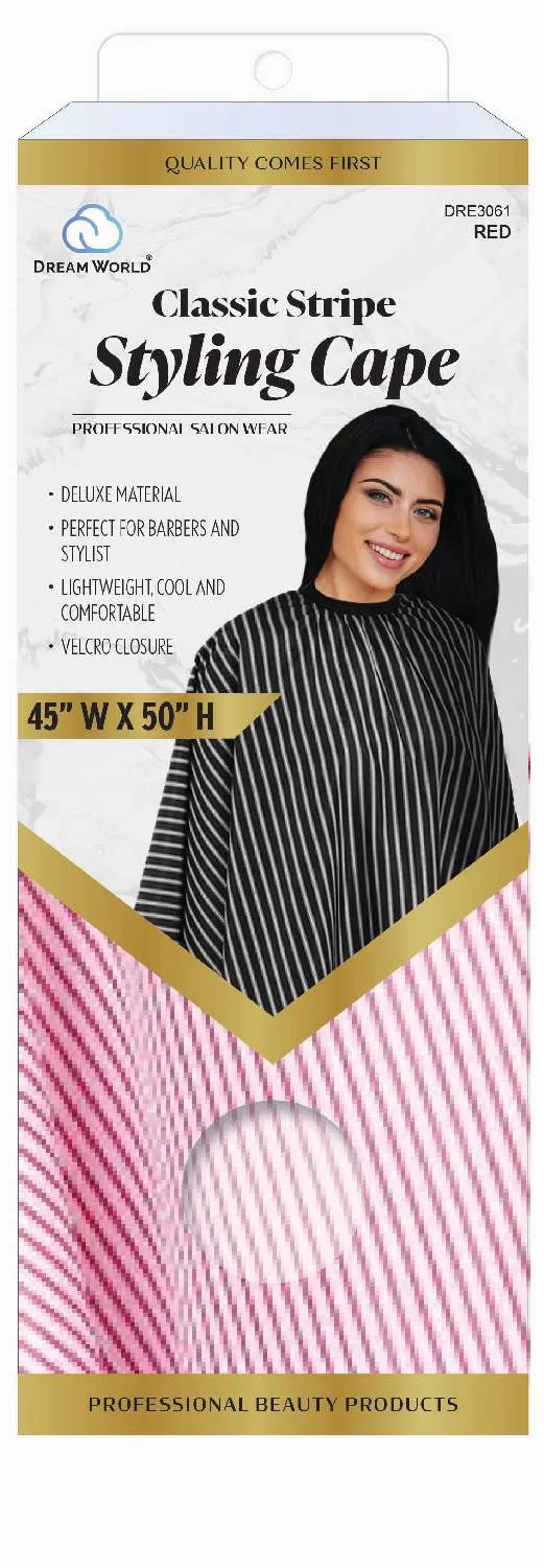 DREAM S/W-STYLING CAPE STRIPE RED