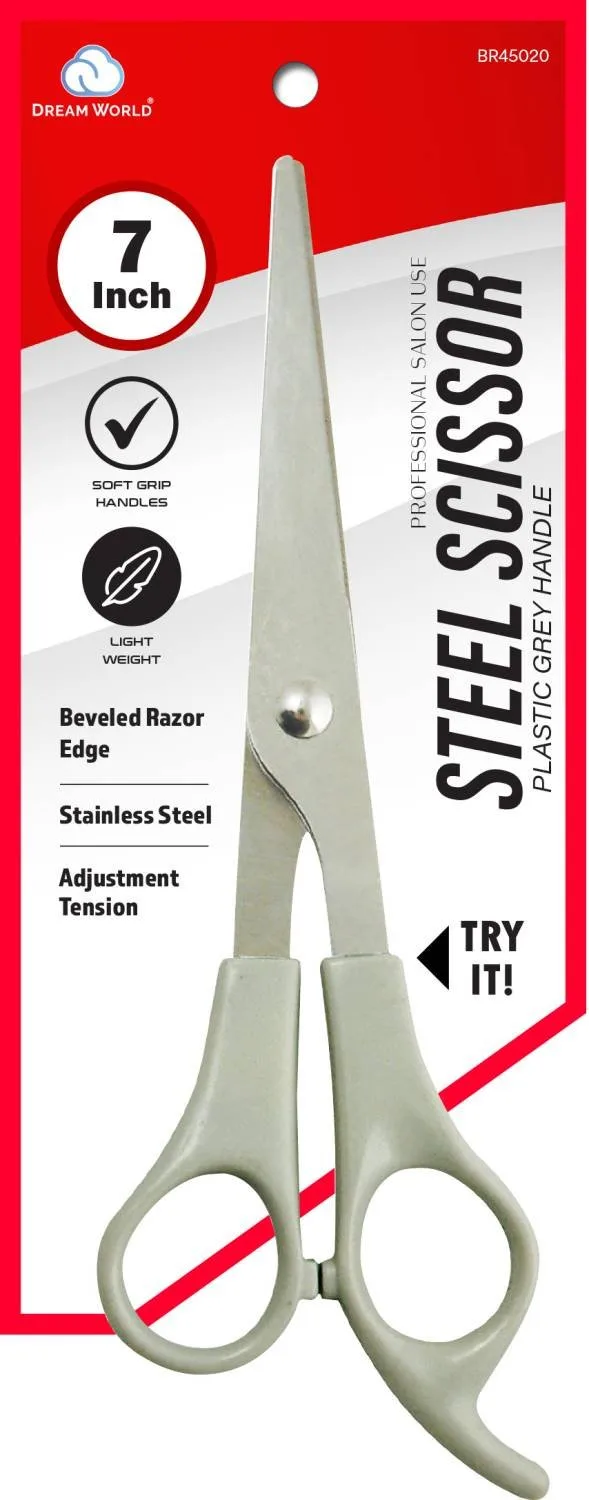 DREAM SCISSOR W/GREY HANDLE