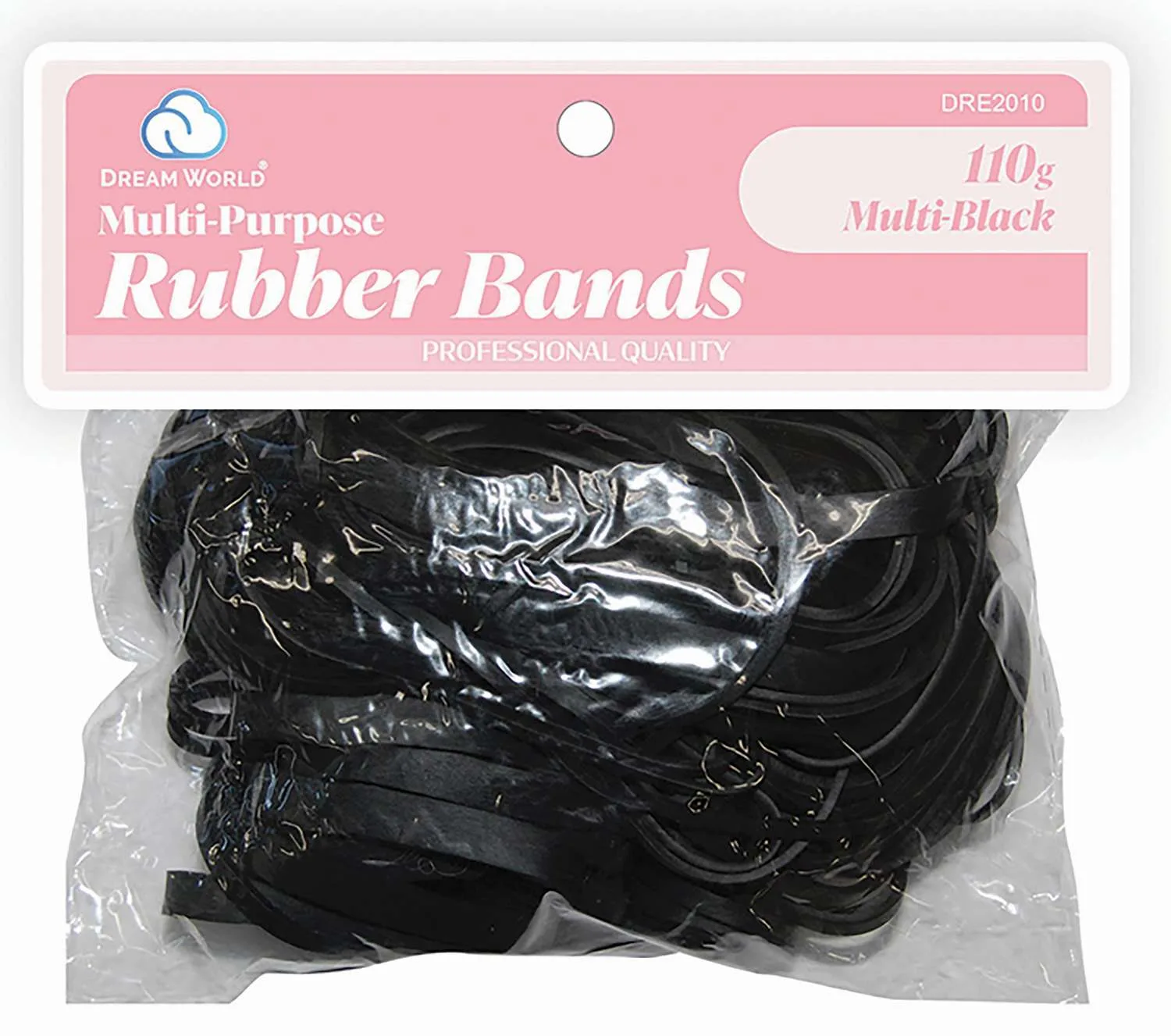 DREAM RUBBER BANDS MULTI BLACK