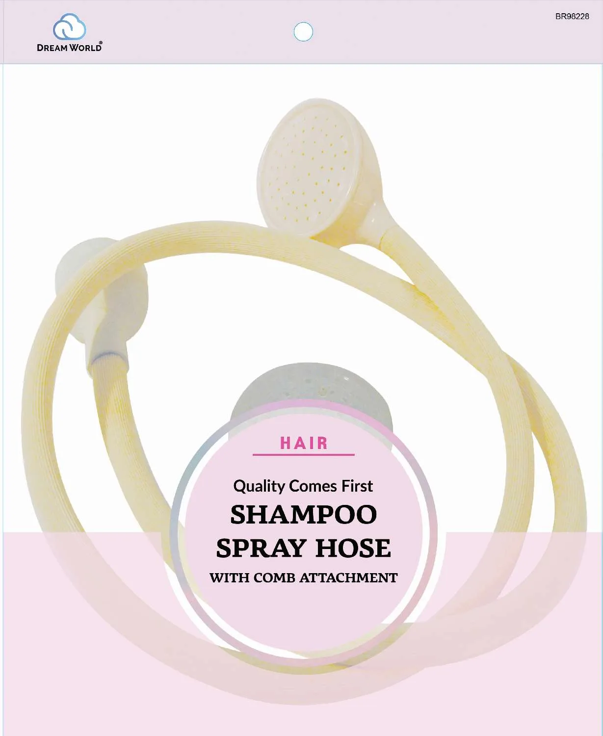 DREAM HOSE SPRAYER SHAMPOO W/COMB