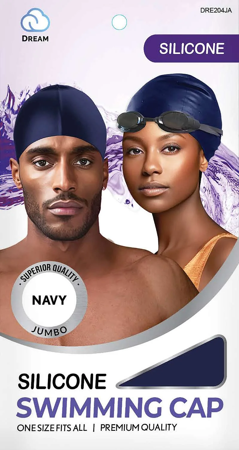 DREAM U-SWIMMING CAP SILICONE JUMBO ASST