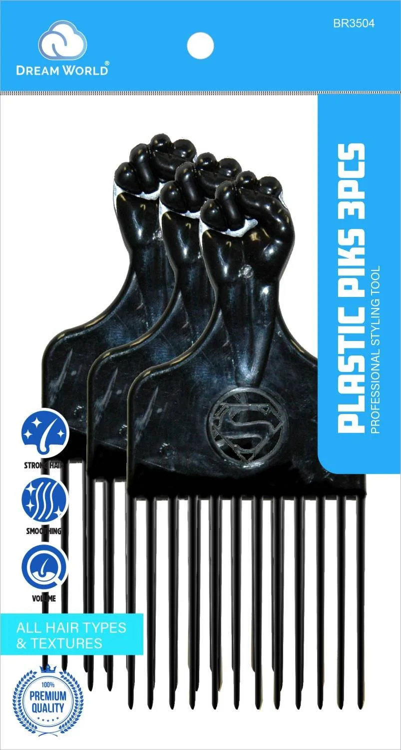 DREAM PIK PLASTIC 3PCS/PK FIST