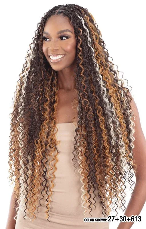 GARDENIA -BEACH CURL BULK 18" Braiding Hair