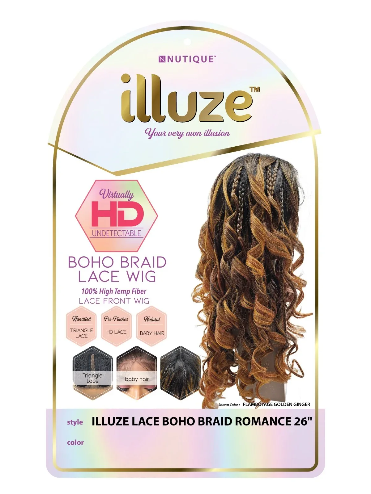 ILLUZE LACE BOHO BRAID ROMANCE 26" thumbnail 4