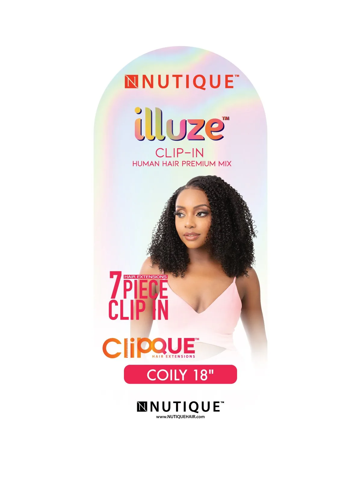 ILLUZE HH CLIP-IN COILY 18" thumbnail 3