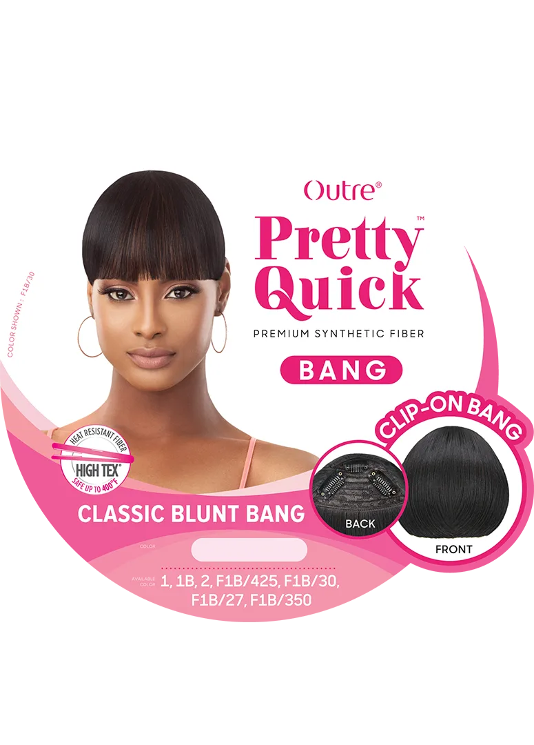 PRETTY QUICK - BANG CLASSIC BLUNT BANG FULL WIG thumbnail 3