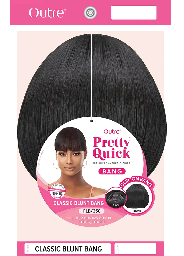 PRETTY QUICK - BANG CLASSIC BLUNT BANG FULL WIG thumbnail 4