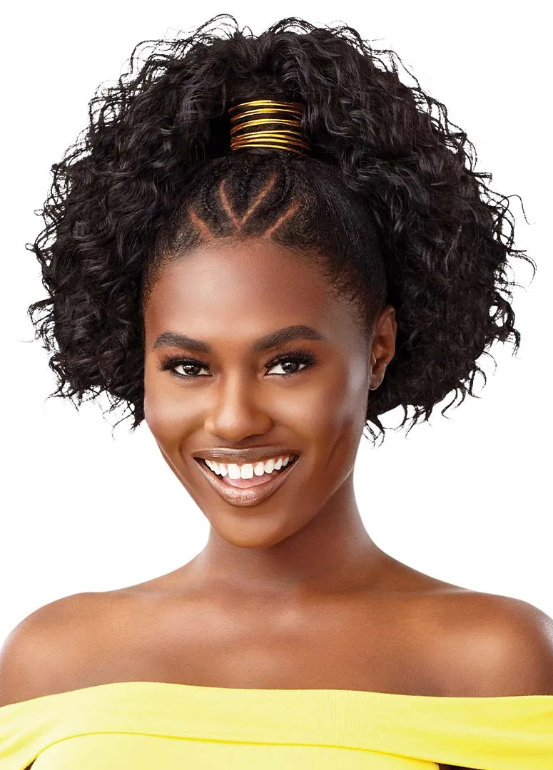 CONVERTI-CAP TROPICAL TENDRILS HALF WIG thumbnail 5