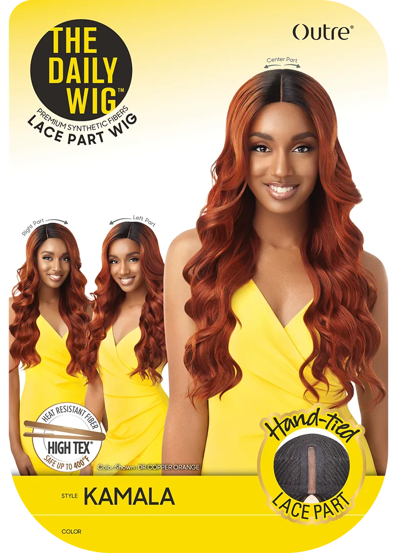 THE DAILY WIG - SYNTHETIC HAIR Kamala LACE FRONT WIG thumbnail 6