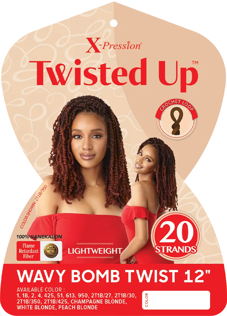 X-PRESSION - TWISTED UP WAVY BOMB TWIST thumbnail 3