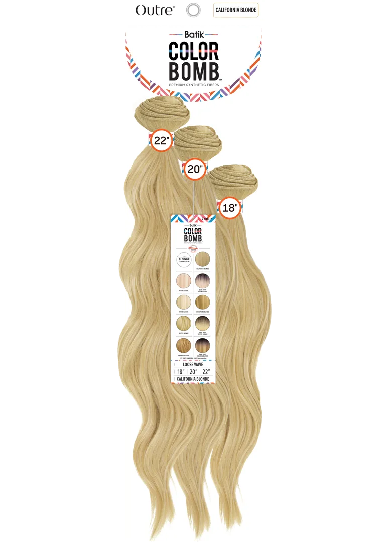 BATIK - COLORBOMB LOOSE WAVE FULL WIG thumbnail 1