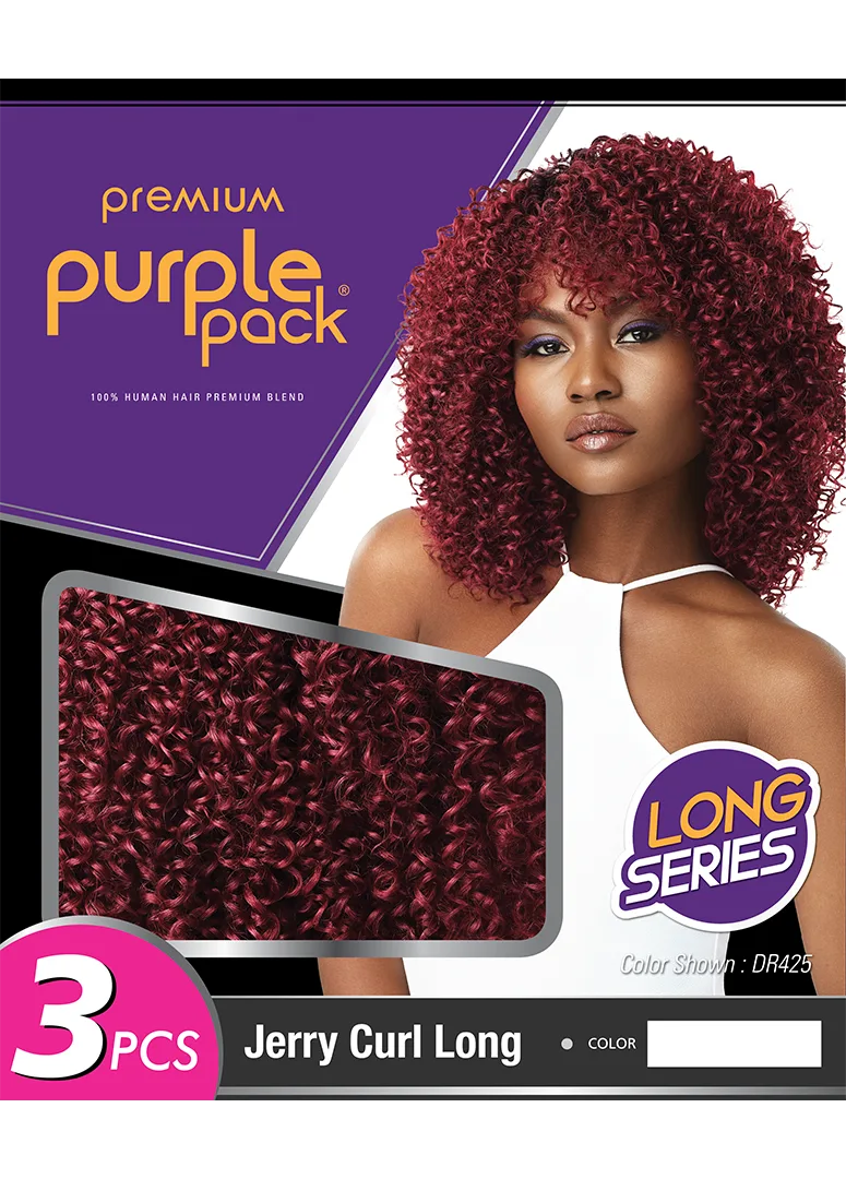 PURPLE PACK - 3PCS JERRY CURL LONG thumbnail 3