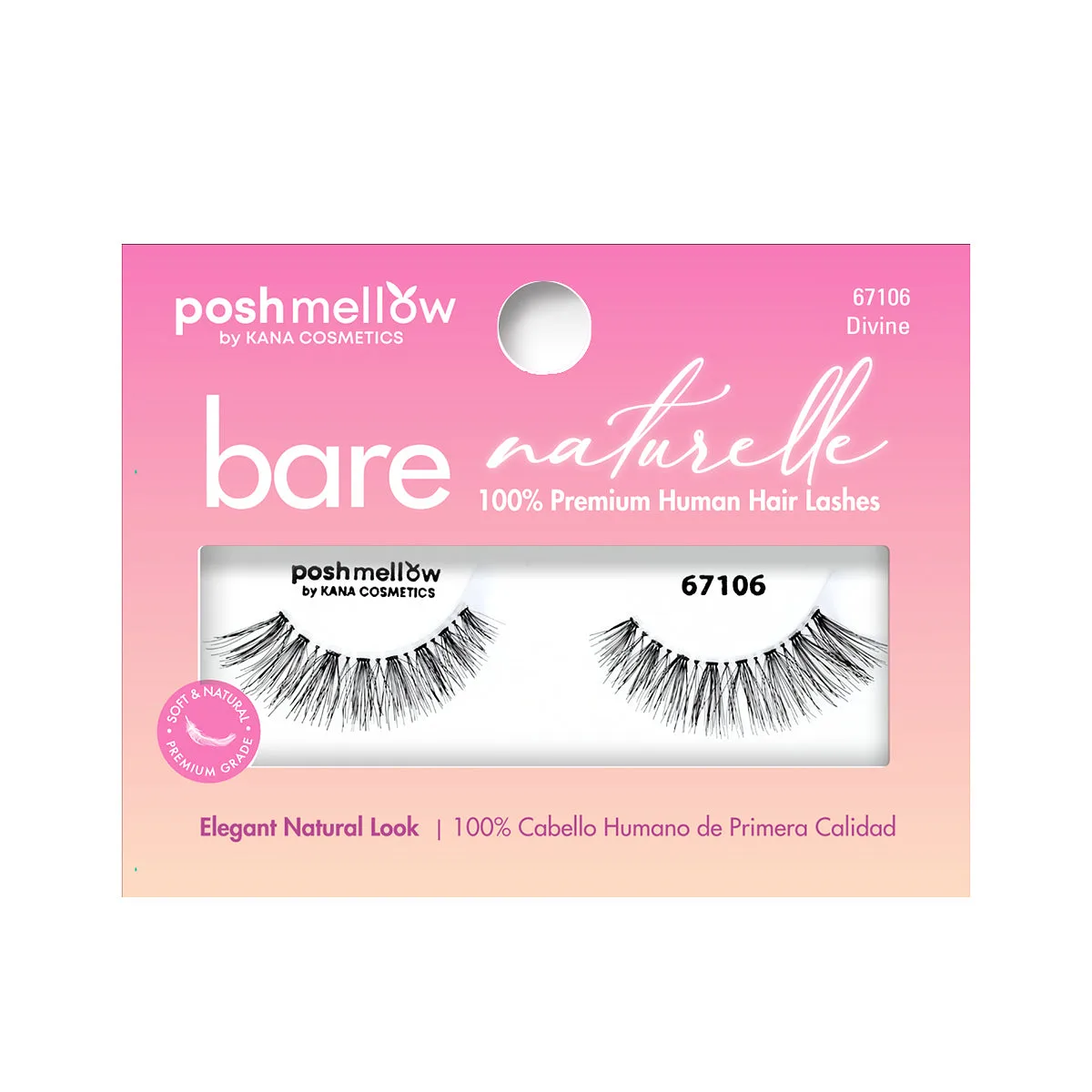 Bare Naturelle Human Lashes - Divine 67106 thumbnail 4
