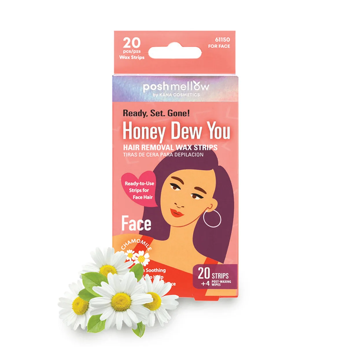 Hair Removal Wax Strip Kit - Face: Soothing Chamomile 61150 thumbnail 1