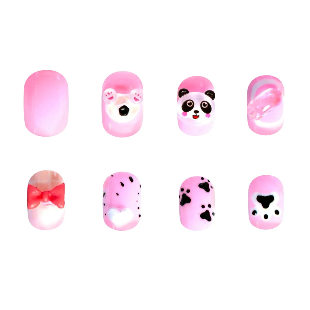 Mochi Latte Mini Pre-Glued Nails: Puppy Paws 65413 thumbnail 2
