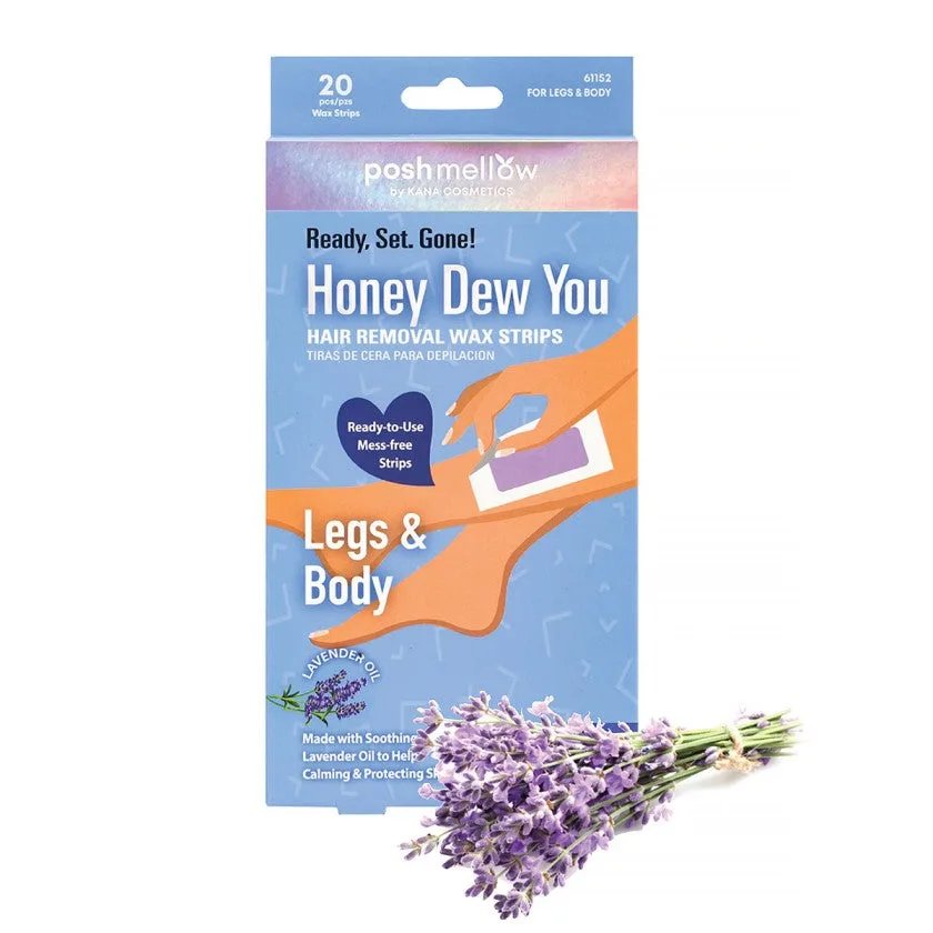 Hair Removal Wax Strip Kit - Legs & Body: Soothing Lavender 61152 thumbnail 1